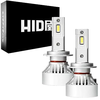 Amazon | HID屋 H7 LED ヘッドライト 49600cd(カンデラ) 爆光